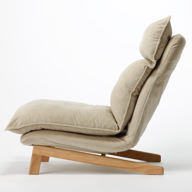 Shop High Back 1 Seater Reclining Sofa W 74 x D 114 x H 89.5 cm