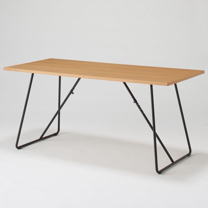 Muji oak folding clearance table