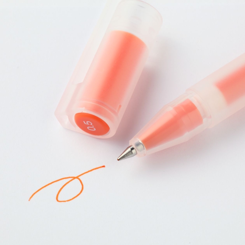 Orange ink pens ballpoint on sale
