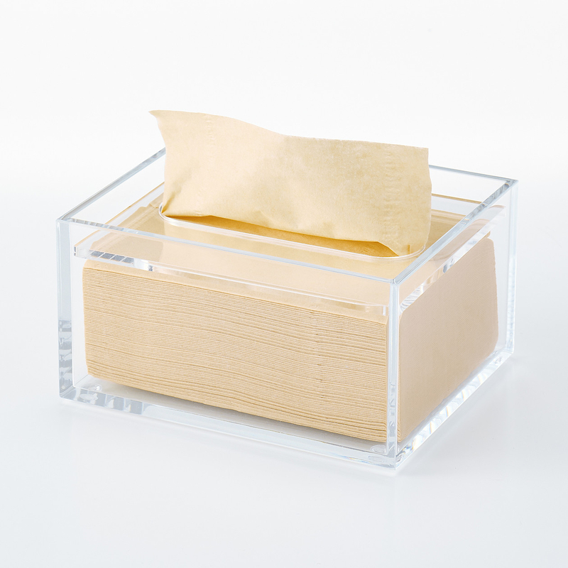 Shop Acrylic Desktop Tissue Box W 14 x D 11.5 x H 7 cm online