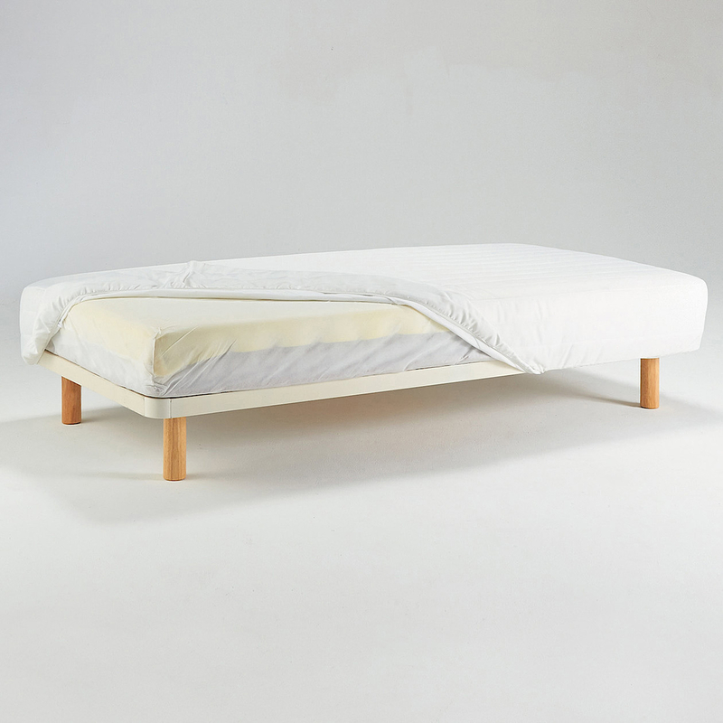 Muji bed clearance with legs