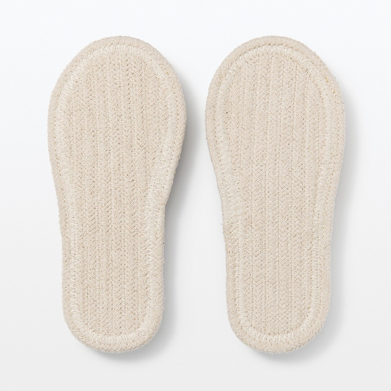 Shop Indian Cotton Room Sandals Opentoe online Muji Kuwait